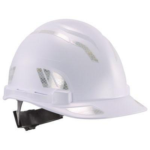 ergodyne Skullerz 8961 Reflective Hard Hat and Safety Helmet Sticker Kit, 18 Assorted Stickers, White (61100)