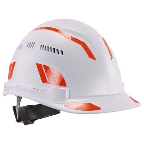 ergodyne Skullerz 8961 Reflective Hard Hat and Safety Helmet Sticker Kit, 18 Assorted Stickers, Orange (61101)
