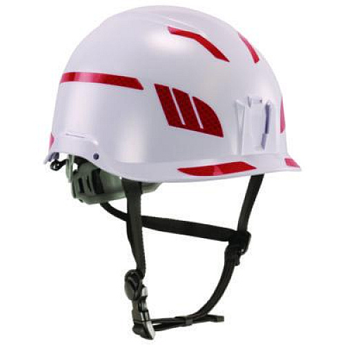 ergodyne Skullerz 8961 Reflective Hard Hat and Safety Helmet Sticker Kit, 18 Assorted Stickers, Red (61105)