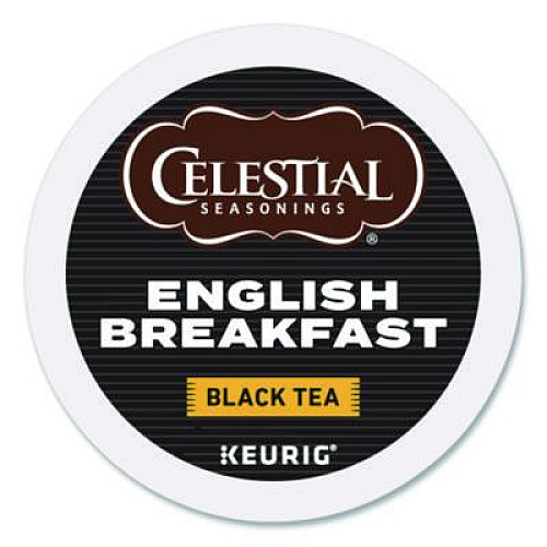 Celestial Seasonings English Breakfast Black Tea K-Cups, 24/Box (14731)