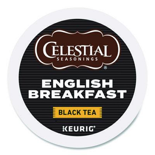 Celestial Seasonings English Breakfast Black Tea K-Cups, 96/Carton (14731CT)