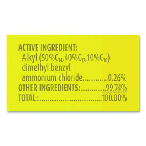 LYSOL Brand Disinfecting Wipes, 1-Ply, 7 x 7.25, Lemon and Lime Blossom, White, 80 Wipes/Canister (77182EA)