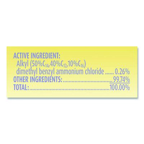 LYSOL Brand Dual Action Disinfecting Wipes, 1-Ply, 7 x 7.25, Citrus, White/Purple, 75/Canister (81700)