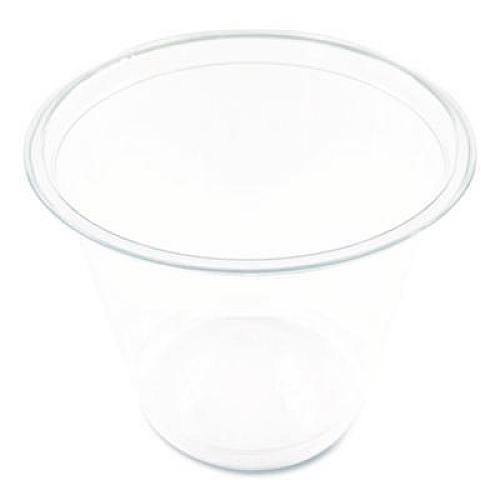 Boardwalk Clear Plastic PET Cups, Squat, 9 oz, 1,000/Carton (PET9S)
