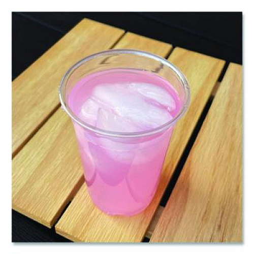 Boardwalk Clear Plastic PET Cups, 14 oz, 50/Bag, 20 Bags/Carton (PET14)