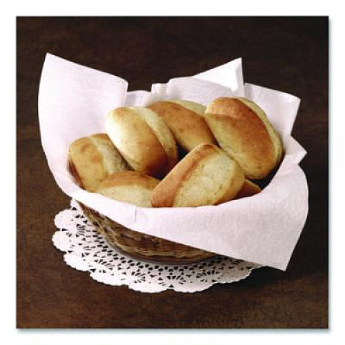 Hoffmaster Dinner Napkins, 2-Ply, 16 x 16, White, 1,000/Carton (125023)