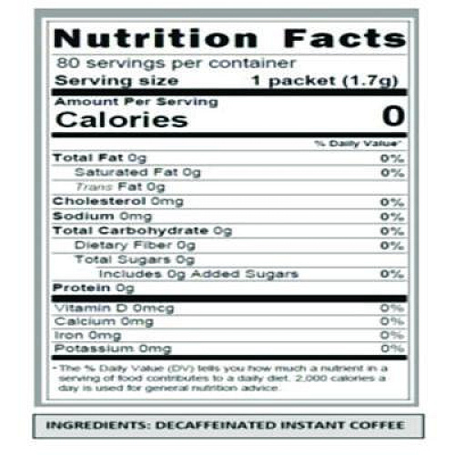 Nescaf Taster's Choice Stick Pack, Decaf, 0.06oz, 80/Box, 6 Boxes/Carton (66488CT)