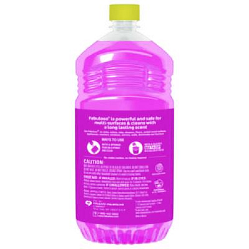 Fabuloso Multi-Use Cleaner, Watermelon Scent, 56 oz Bottle, 6/Carton (61038631CT)
