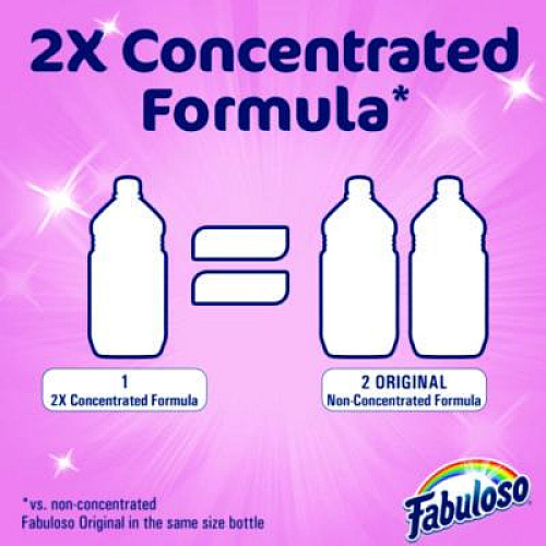 Fabuloso Multi-Use Cleaner, Watermelon Scent, 56 oz Bottle, 6/Carton (61038631CT)