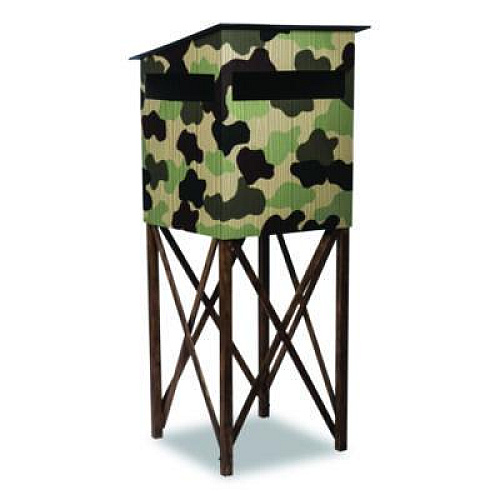 Rust-Oleum Camouflage Spray Paint, Flat Black, 12 oz Aerosol Can (279179)