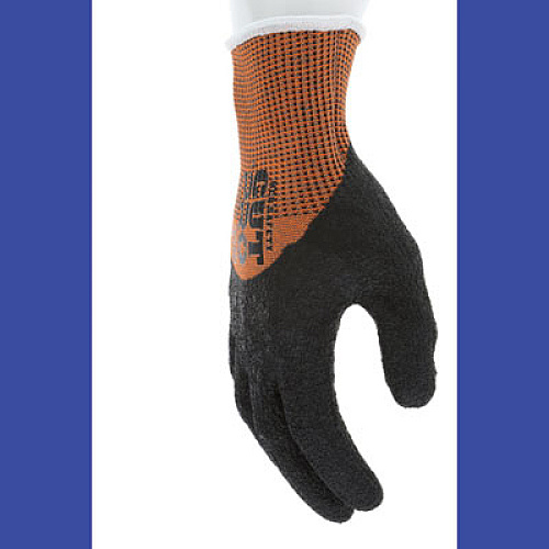 MCR Safety Cut Pro 92743LT Gloves, 10" Long, Large, Black/Orange, 12 Pairs (92743LTL)