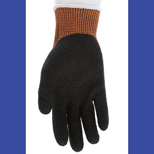MCR Safety Cut Pro 92743LT Gloves, 10" Long, Large, Black/Orange, 12 Pairs (92743LTL)