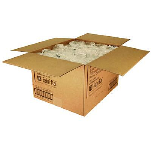 Fabri-Kal Microwavable Deli Containers, 5 oz, 3.6" Diameter x 1.8" h, Clear, Plastic, 1,000/Carton (PK5SC)