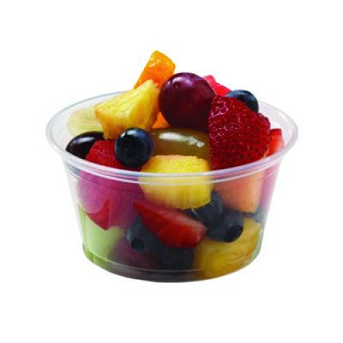 Fabri-Kal Microwavable Deli Containers, 5 oz, 3.6" Diameter x 1.8" h, Clear, Plastic, 1,000/Carton (PK5SC)