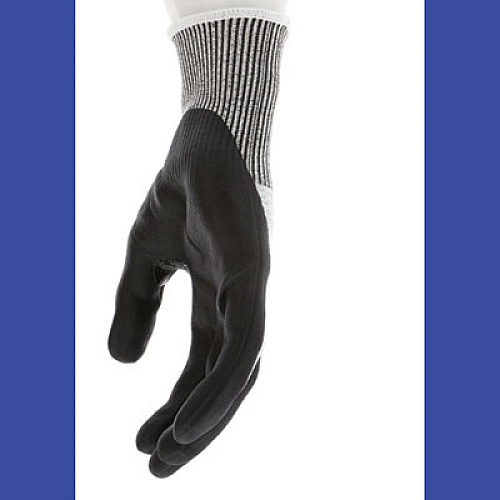 MCR Safety Cut Pro 92754BP Gloves, 10" Long, Small, Black/Gray, 12 Pairs (92754BPS)