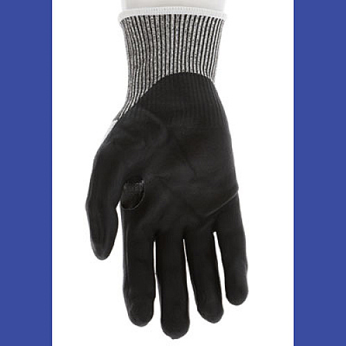 MCR Safety Cut Pro 92754BP Gloves, 10" Long, Small, Black/Gray, 12 Pairs (92754BPS)