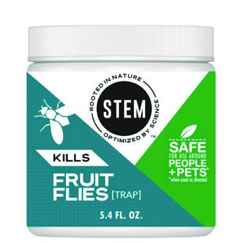 SC JOHNSON STEM Fruit Flies Trap, 5.4 oz Jar, 8/Carton (329965)