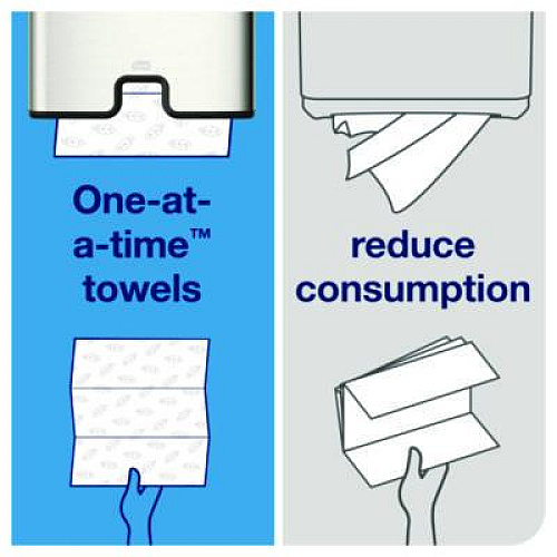 Tork Xpress Extra Soft Multifold Towel, 2-Ply, 9.12 x 12.8, White, 94 Towels/Pack,16 Packs/Carton (101298)
