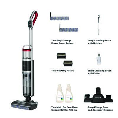 Honeywell Ultamax Elite FC20 Cordless Floor Cleaner, 13.5" Cleaning Path, Graphite (HFC20UMPGE01)