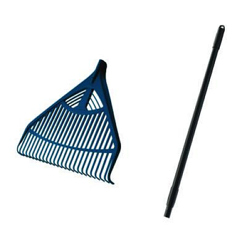Suncast Commercial 24" Telescoping Rake, 24" Width, 47.5" to 66" Length (LRT240D)