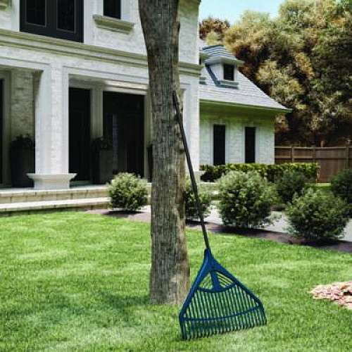 Suncast Commercial 24" Telescoping Rake, 24" Width, 47.5" to 66" Length (LRT240D)
