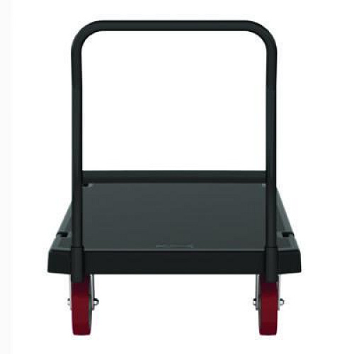 Suncast Commercial Resin Platform Truck, 1,600 lb Capacity, 30.25 x 64.5 x 41, Black (PDPT3060)