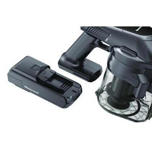 Honeywell Aeromax Pro VC16 Cordless Vacuum, 8.5" Cleaning Path, Dark Silver (HVC16AMPSG01)