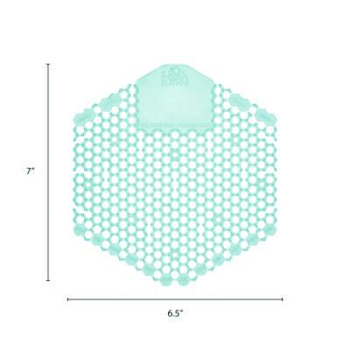 Fresh Products Wave 3D Urinal Deodorizer, Ocean Mist Scent, Blue, 10/Box (3WDS60OMIBX)