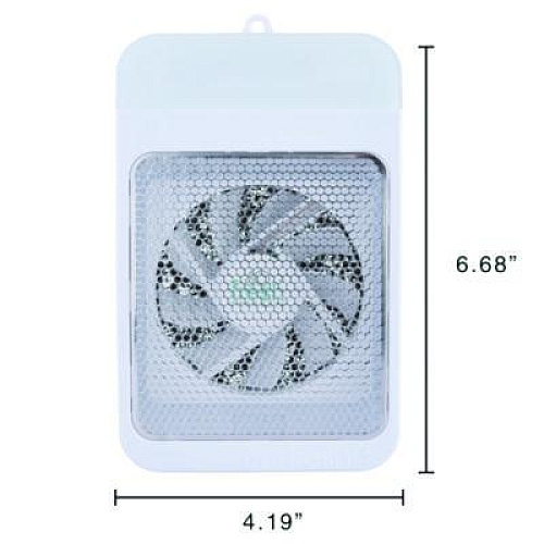 Fresh Products ourfreshE Dispenser, 2.71 x 4.19 x 6.68, White (OFECABEA)