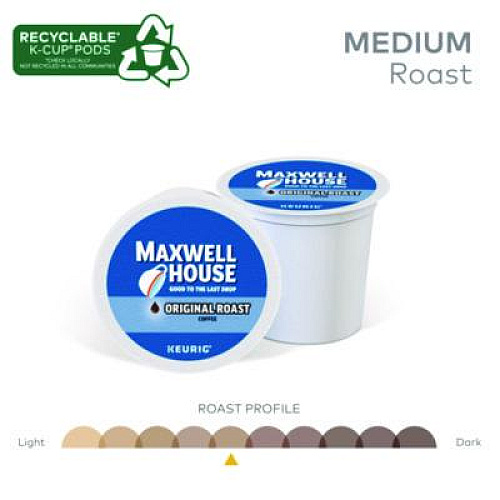 Maxwell House Original Roast K-Cups, 24/Box (5469)