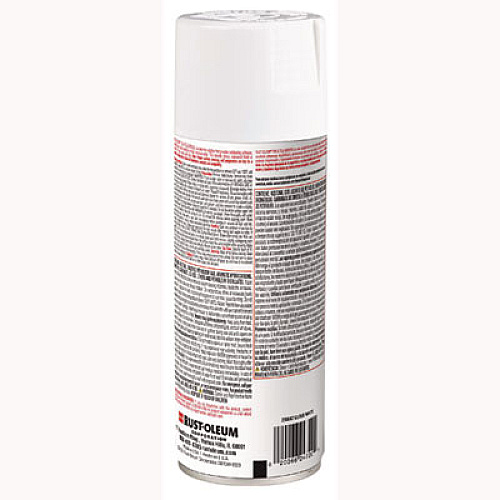 Rust-Oleum Specialty Tub and Tile Spray, Gloss White, 12 oz Aerosol Can, 6/Carton (280882)