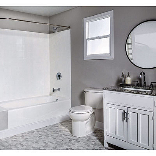 Rust-Oleum Specialty Tub and Tile Refinishing Kit, Gloss White, Quart (384165EA)