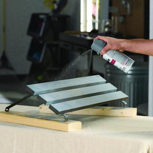 Rust-Oleum Stops Rust 5-in-1 Spray Paint, Satin Coastal Gray, 12 oz Aerosol Can, 6/Carton (376872)