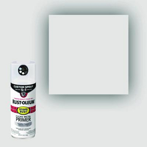 Rust-Oleum Stops Rust 5-in-1 Spray Paint, Clean Metal, 12 oz Aerosol Can, 6/Carton (384758)