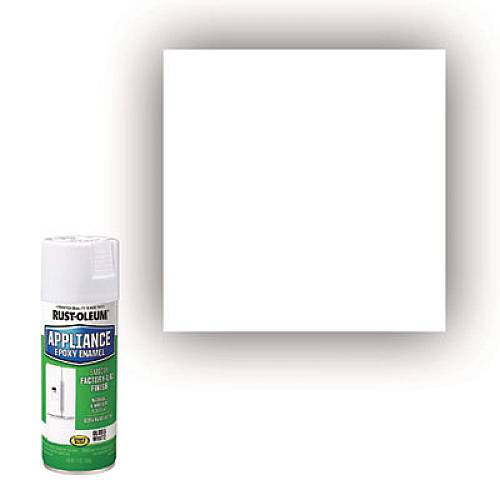 Rust-Oleum Specialty Appliance Epoxy Spray Paint, Gloss White, 12 oz Aerosol Can, 6/Carton (7881830)