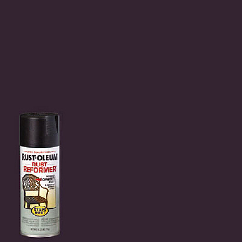 Rust-Oleum Stops Rust Rust Reformer Spray, Black, 10.25 oz Aerosol Can, 6/Carton (215215)