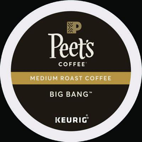 Peet's Coffee & Tea Big Bang K-Cups, 88/Carton (6664CT)