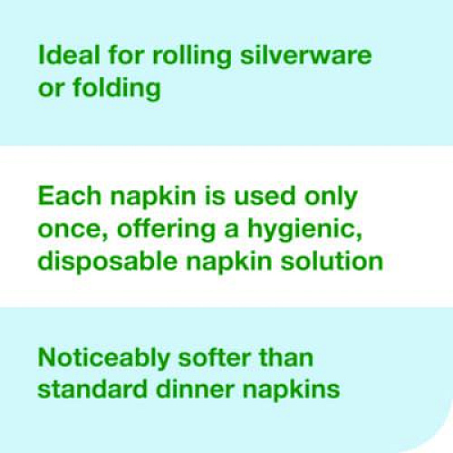 Tork LinStyle Valet Guest Towel, 1-Ply, 11.5 x 17, White, 100/Pack, 5 Packs/Carton (716001)