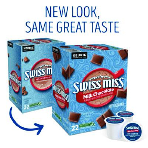 Swiss Miss Milk Chocolate Hot Cocoa K-Cup, 22/Box (8292)
