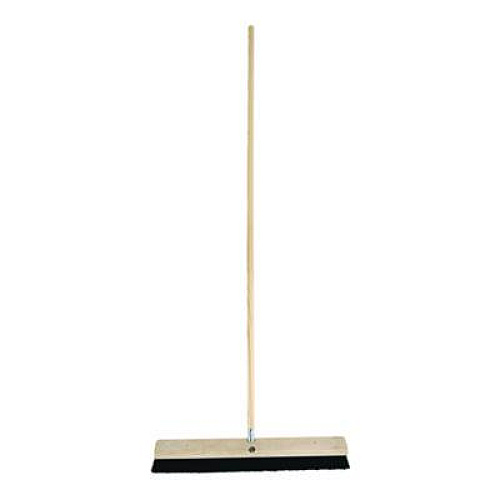 Boardwalk Metal Tip Threaded Hardwood Broom Handle, 0.94" dia x 60", Natural (136)