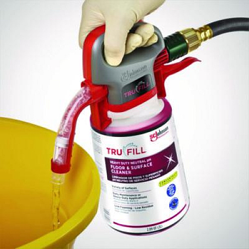 SC Johnson Professional TruFill Starter Pack, Fresh Scent, Two 2 L Cartridges, One Dispenser Head (684501)