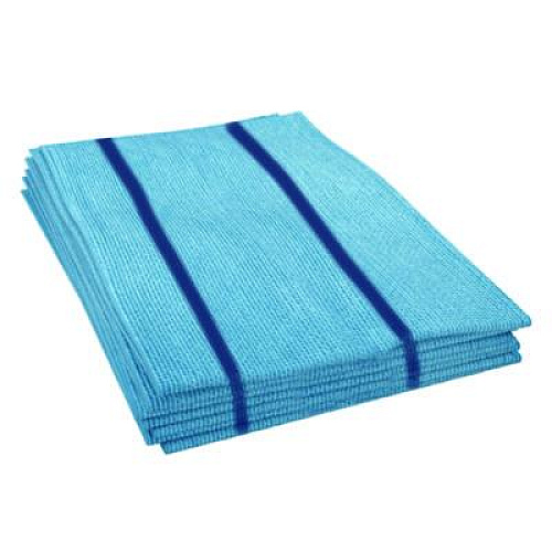 Boardwalk Antimicrobial Foodservice Wipers, 1-Ply, 12 x 21, Blue, 150/Carton (FS150B)
