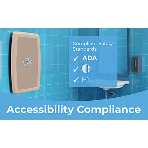 Koala Kare Baby Changing Station, 20.75 x 35.88, Gray (KB30101)