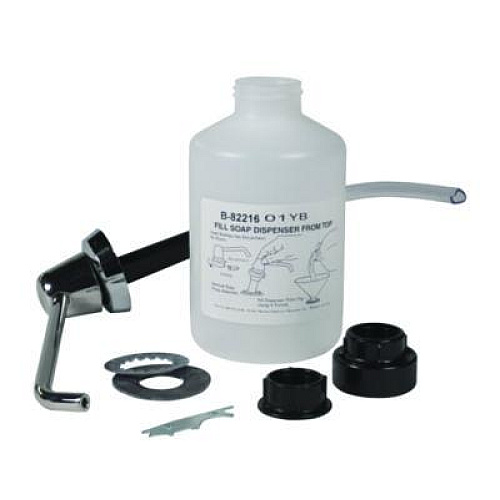 Bobrick Bottle Cap for B-22 Soap Dispenser, Black (82294)
