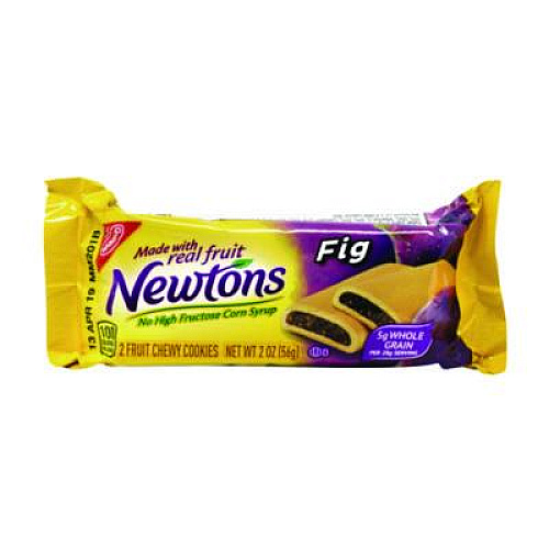 Nabisco Fig Newtons, 2 oz Pack, 2 Cookies/Pack, 24 Packs/Box (22000462)