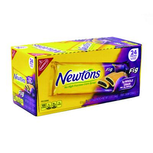 Nabisco Fig Newtons, 2 oz Pack, 2 Cookies/Pack, 24 Packs/Box (22000462)