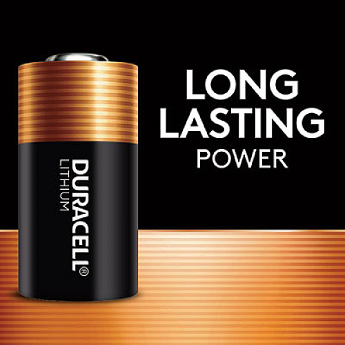 Duracell Specialty High-Power Lithium Batteries, CR2, 3 V, 2/Pack (CR2B2PK)