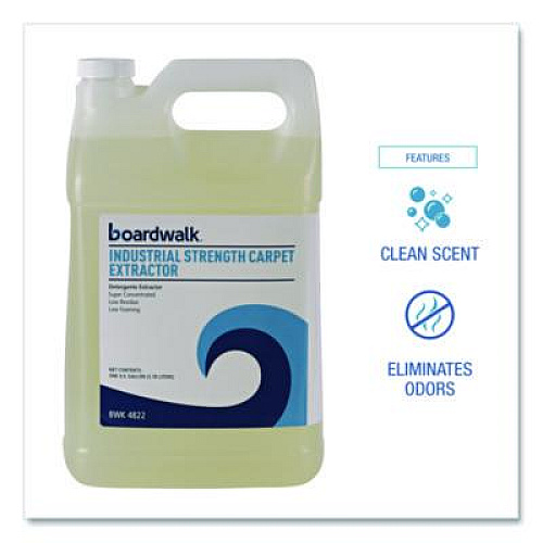 Boardwalk Industrial Strength Carpet Extractor, Clean Scent, 1 gal Bottle (4822EA)