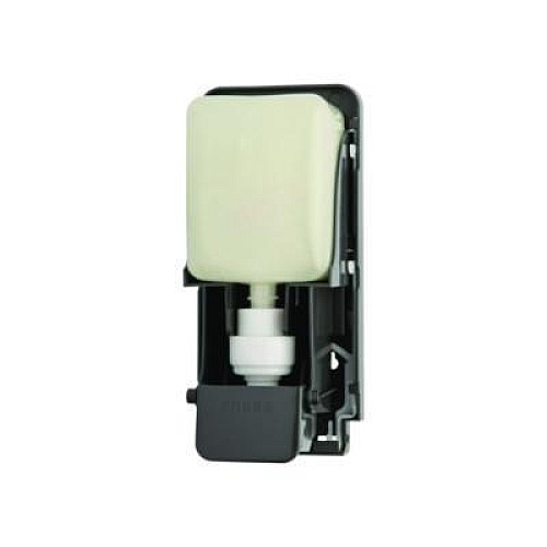 SOAP2O Wall Mounted Dispenser, 1,000 mL, 5 x 5 x 11, Black/Faux Stainless Steel, 12/Carton (2100BS13SPR)