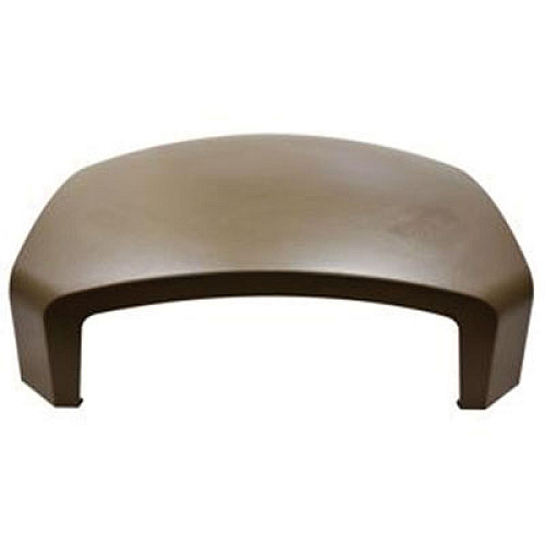 Rubbermaid Commercial Dome Top for Landmark Series Waste Receptacle, Square, 26 x 16 x 11.25, Driftwood (3975L1DWOOD)
